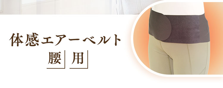 体感エアーベルト腰用