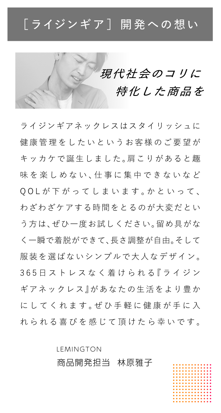 ライジンギアシリーズ開発への想い