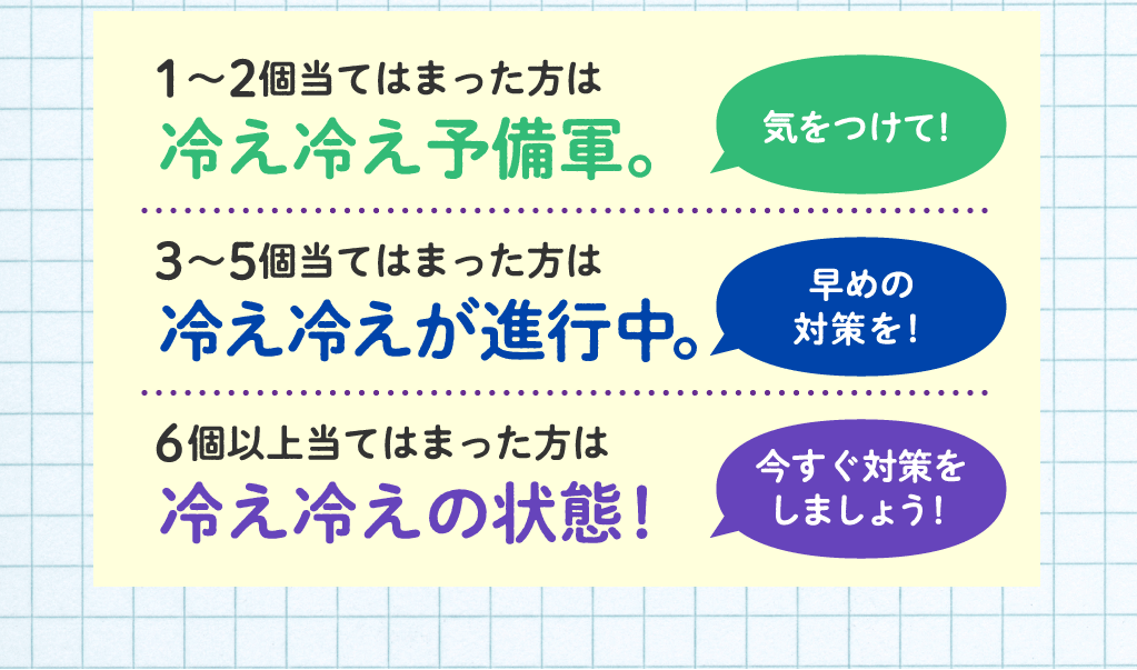 今すぐ対策をしましょう！